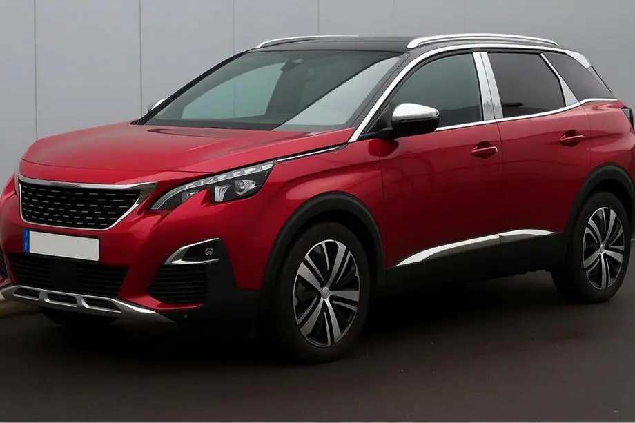 Peugeot 3008 2016-2023 Coperture montanti porta in acciaio inox Image
