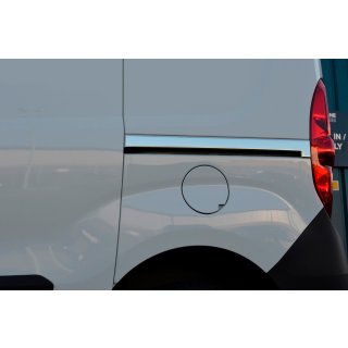 Modanatura larga in acciaio inox per porta scorrevole (2 pz) foto 2