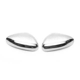 Coperture Specchietti Cromate (2 pz, Acciaio Inox) foto 4