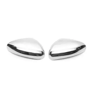 Coperture Specchietti Cromate (2 pz, Acciaio Inox) foto 4