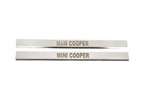 Mini Cooper R50/52/53 2000-2006 Coprisoglia porte (Carmos, 2 pz, acciaio inox) foto 2