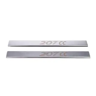 Battitacco Carmos (2 pz, acciaio inox) foto 2