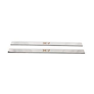 Battitacco Carmos (2 pz, acciaio inox) foto 2