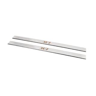 Battitacco Carmos (2 pz, acciaio inox) foto 1
