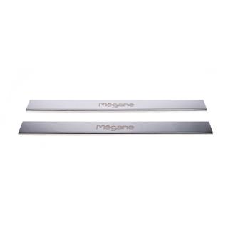 Battitacco Carmos (2 porte, acciaio inox) Renault Megane III 2009-2016 foto 2