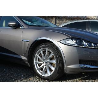 Bordini passaruota in acciaio inox (4 pz) Jaguar XF 2009-2016 foto 2