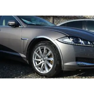 Bordini passaruota in acciaio inox (4 pz) Jaguar XF 2009-2016 foto 2