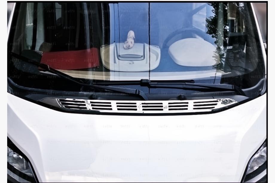Fiat Ducato 2006-2025 Copertura Presa d'Aria Acciaio Inox Image