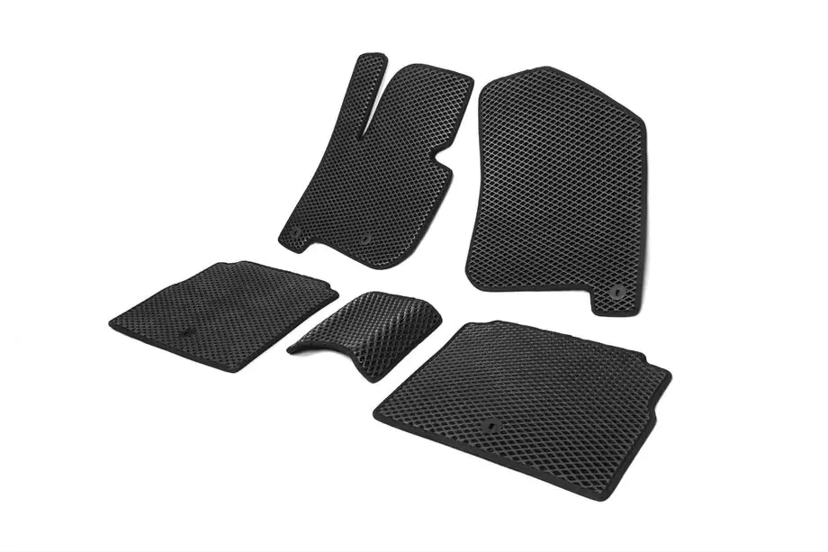 Kia Soul II 2013-2018 Tappetini in poliuretano EV (EVA, neri) Image