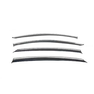 Deflettori Finestrini con Modanatura Cromata HB (4 pz, Niken) Opel Astra K 2016-2021 foto 2