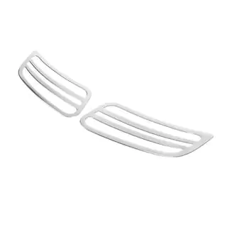 Coperture Presa d'Aria Carmos (2 pz, Acciaio Inox) Mercedes Sprinter W907/W910 2018- foto 4