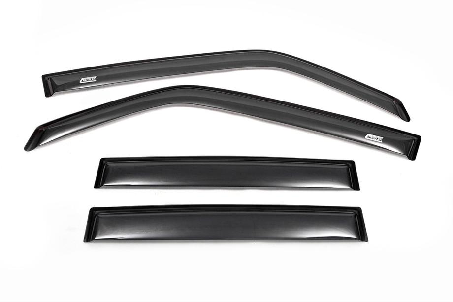 Mitsubishi Pajero Wagon III 1999-2006 Deflettori Finestrini (4 pz, Perflex Standart) Image