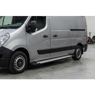 Pedane laterali tipo X5 (2 pz, alluminio) foto 1