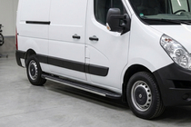 Opel Movano 2010-2021 Pedane laterali Bosphorus Grey (2 pz, alluminio) foto 1