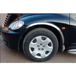 Allargatori passaruota (4 pz, acciaio inox) Chrysler PT Cruiser 2000-2010 foto 2