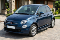 Fiat 500/500L 2013-2022 Pedane laterali Bosphorus Grey (2 pz, alluminio) foto 1