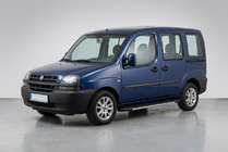 Fiat Doblo I 2001-2005 Pedane laterali Bosphorus Grey (2 pz, alluminio) foto 1