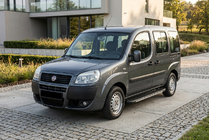 Fiat Doblo I 2005-2010 Pedane laterali Bosphorus Grey (2 pz, alluminio) foto 1