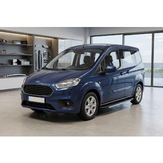 Pedane laterali Bosphorus Grey (2 pz, alluminio) Ford Courier 2014-2023 foto 1