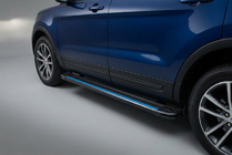 Ford Explorer 2011-2019 Pedane Laterali Maya Blue (2 pz, Alluminio) foto 1