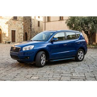 Pedane Laterali Maya Blue (2 pz, Alluminio) Geely Emgrand X7 2011- foto 1