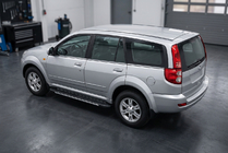 GreatWall Haval/Hover H3 2005-2013 Pedane laterali Bosphorus Grey (2 pz, alluminio) foto 1