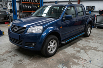 GreatWall Wingle 5 2006- Pedane Laterali Maya Blue (2 pz, Alluminio) foto 1