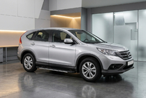Honda CRV 2012-2016 Pedane laterali Bosphorus Grey (2 pz, alluminio) foto 1