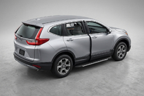 Honda CRV 2017-2022 Pedane laterali Bosphorus Grey (2 pz, alluminio) foto 1