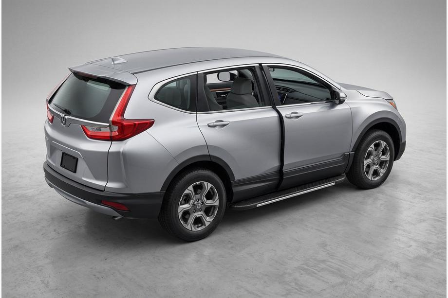 Honda CRV 2017-2022 Pedane laterali Bosphorus Grey (2 pz, alluminio) Image