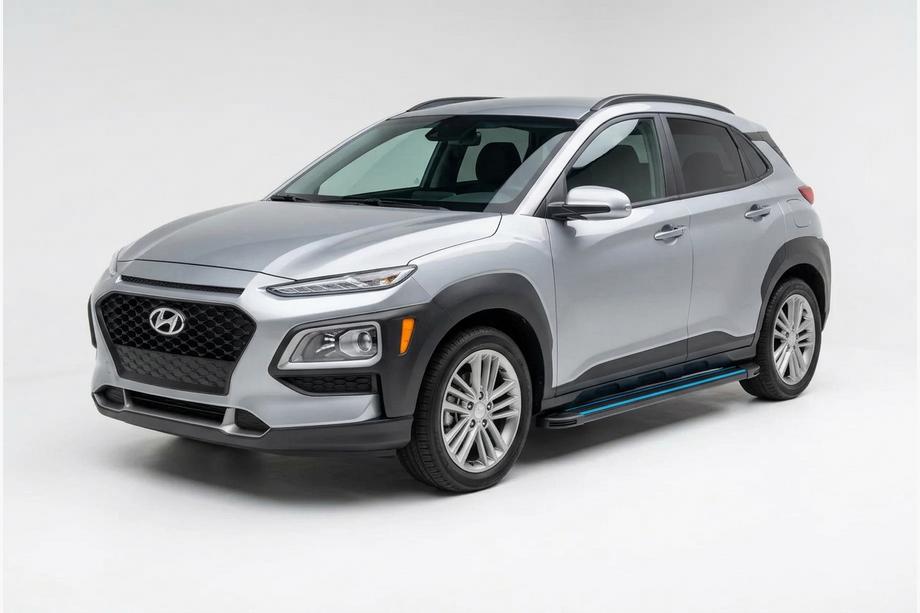 Hyundai Kona 2017-2023 Pedane Laterali Maya Blue (2 pz, Alluminio) Foto 1