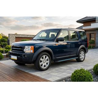 Pedane Laterali Maya Blue (2 pz, Alluminio) Land Rover Discovery III 2004–2009 foto 1