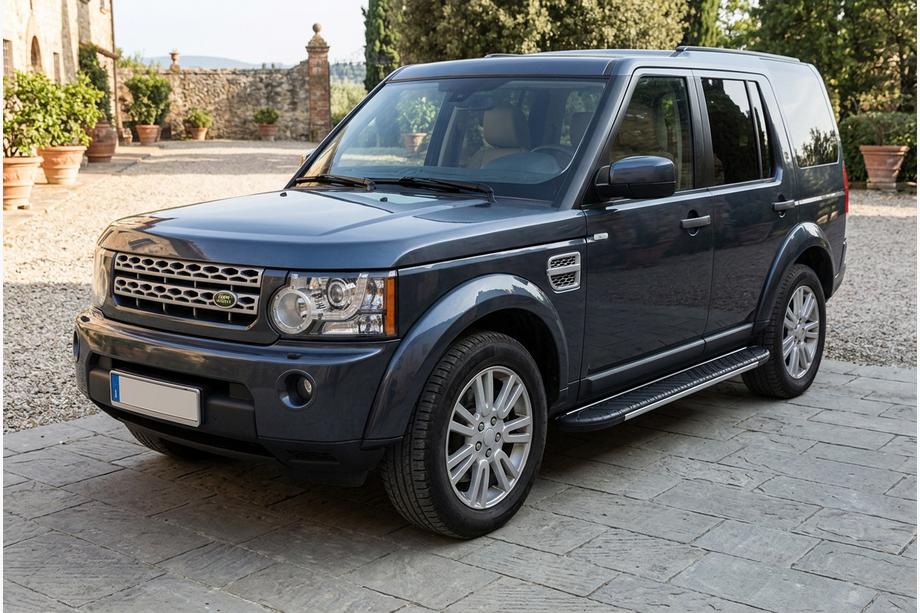 Land Rover Discovery IV 2009-2017 Pedane laterali Bosphorus Grey (2 pz, alluminio) Image