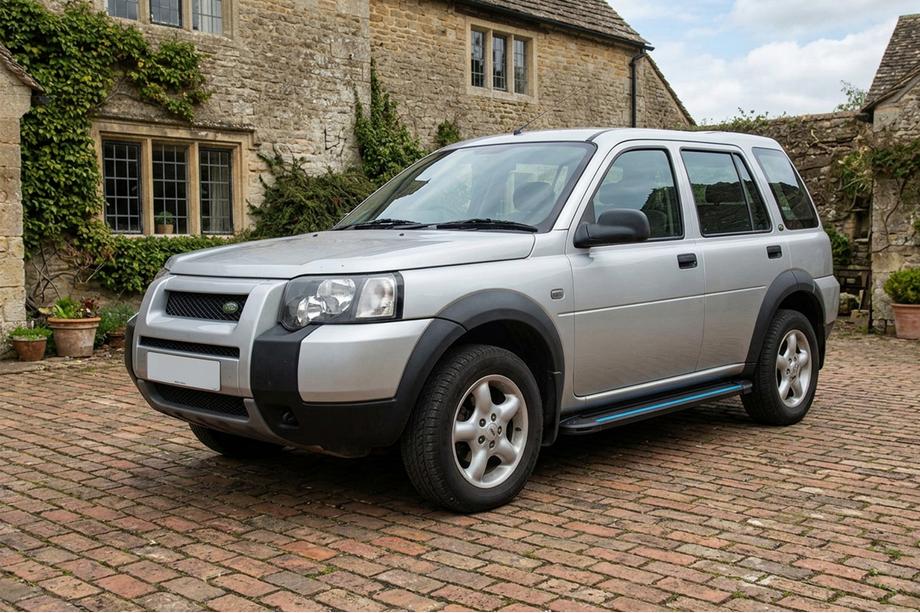 Land Rover Freelander I 1997-2006 Pedane Laterali Maya Blue (2 pz, Alluminio) Image