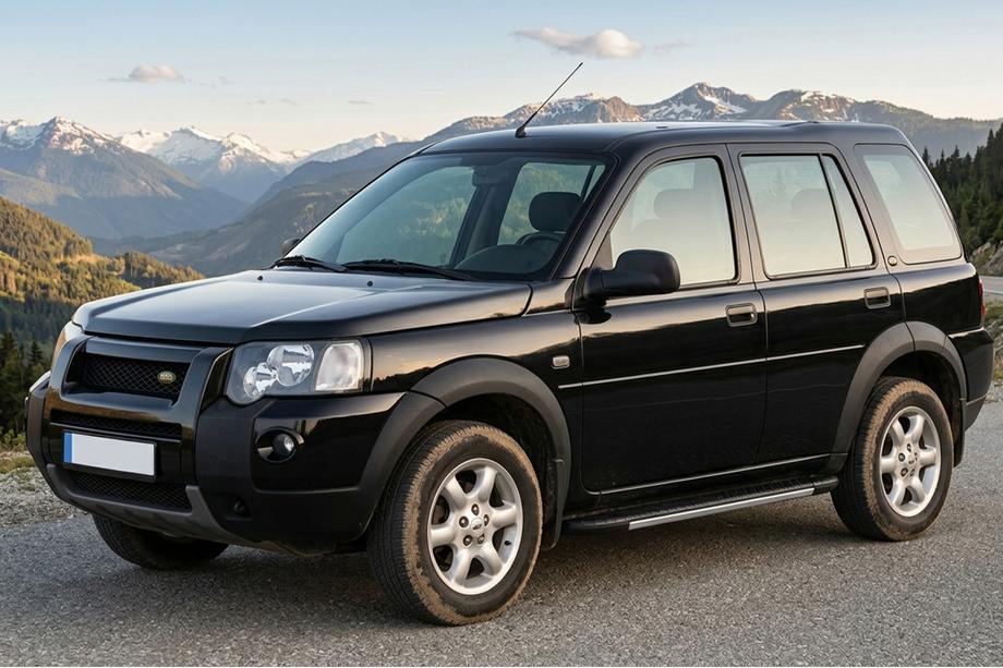 Land Rover Freelander I 1997-2006 Pedane laterali Bosphorus Grey (2 pz, alluminio) Image
