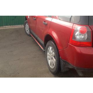 Pedane Laterali Maya Red (2 pz, Alluminio) Land Rover Freelander II 2006–2014 foto 3