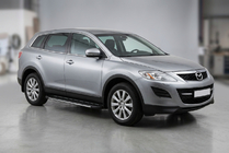 Mazda CX-9 2007-2016 Pedane laterali Bosphorus Grey (2 pz, alluminio) foto 1