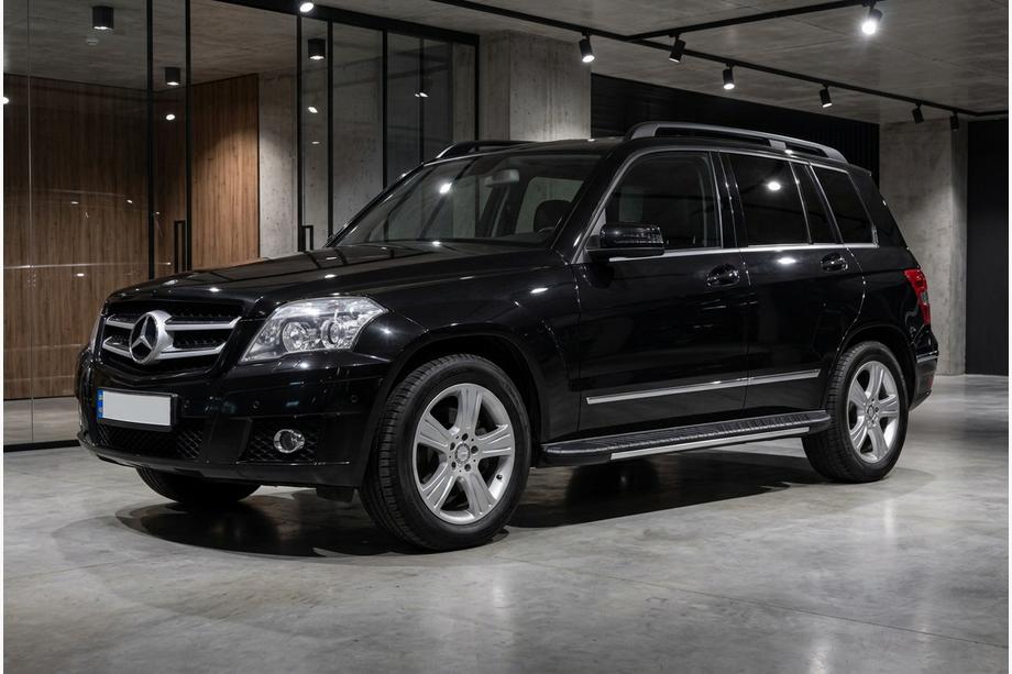 Mercedes GLK class X204 2008-2015 Pedane laterali Bosphorus Grey (2 pz, alluminio) Image