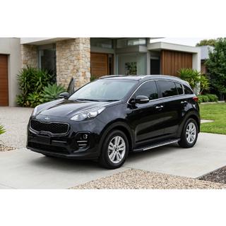 Pedane laterali Bosphorus Grey (2 pz, alluminio) Kia Sportage 2015-2021 foto 1