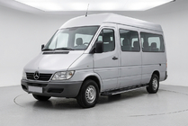 Mercedes Sprinter W901/902/903/904/905 1995–2006 Pedane laterali Bosphorus Grey (2 pz, alluminio) foto 1