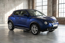 Nissan Juke 2010-2019 Pedane laterali Bosphorus Grey (2 pz, alluminio) foto 1