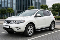 Nissan Murano 2008-2014 Pedane laterali Bosphorus Grey (2 pz, alluminio) foto 1