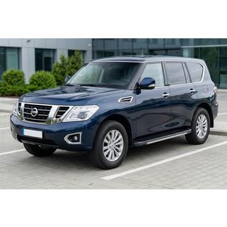 Pedane laterali Bosphorus Grey (2 pz, alluminio) Nissan Patrol Y62 2010-2024 foto 1