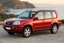 Nissan X-trail T30 2002-2007 Pedane Laterali Maya Red (2 pz, Alluminio) foto 1