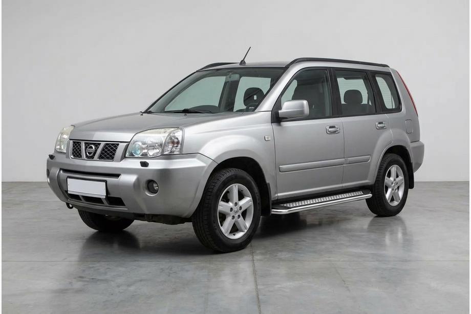 Nissan X-trail T30 2002-2007 Pedane Laterali Maydos V2 (2 pz, Alluminio) Image