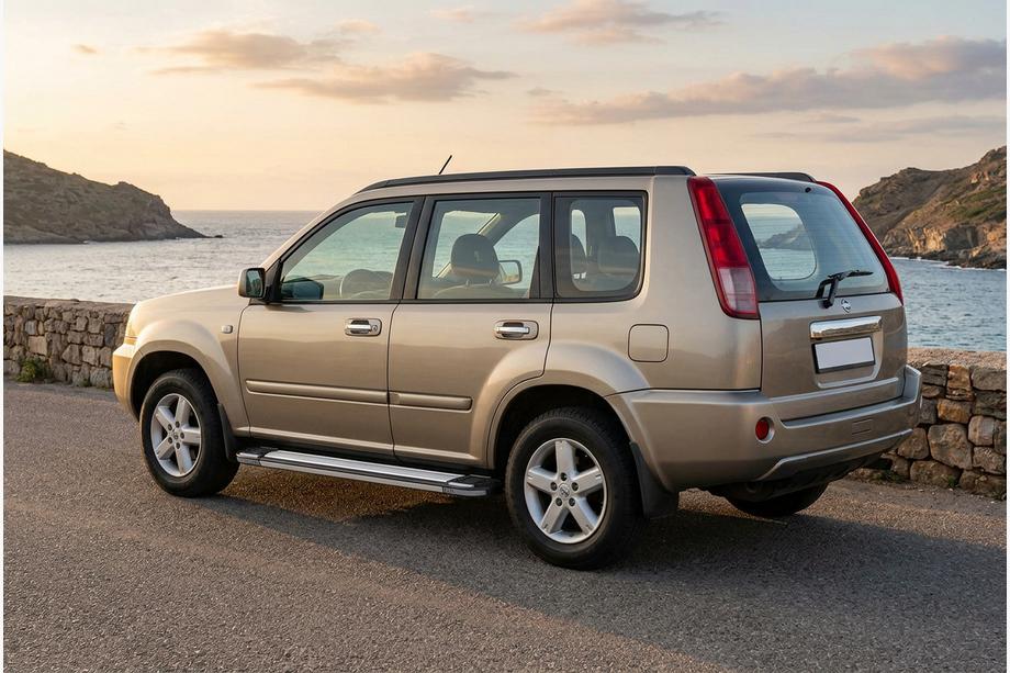 Nissan X-trail T30 2002-2007 Pedane Laterali Rainbow (2 pz, Alluminio) Image