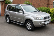 Nissan X-trail T30 2002-2007 Pedane Laterali Duru (2 pz, Alluminio) foto 1