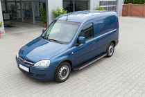 Opel Combo 2002–2012 Pedane laterali Bosphorus Grey (2 pz, alluminio) foto 1