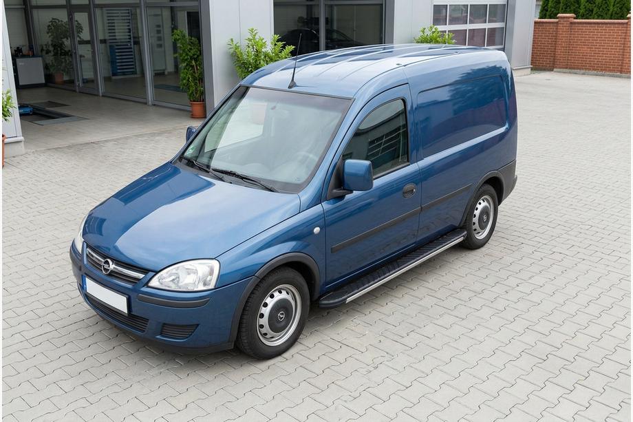 Opel Combo 2002–2012 Pedane laterali Bosphorus Grey (2 pz, alluminio) Image