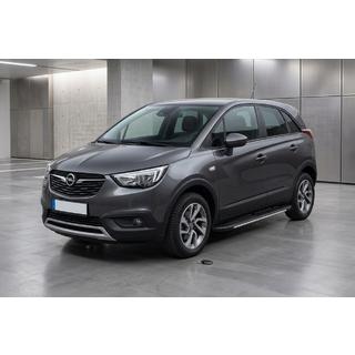 Pedane laterali Bosphorus Grey (2 pz, alluminio) Opel Crossland X 2017-2024 foto 1